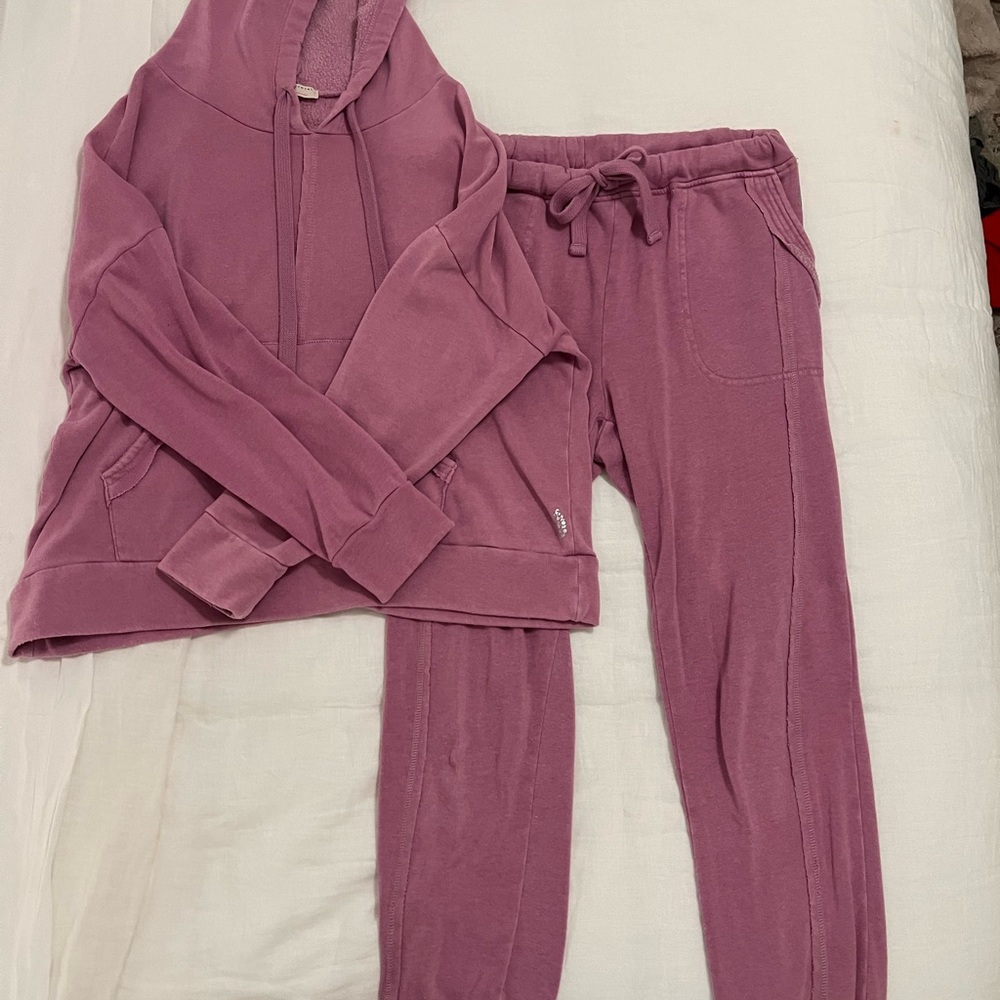 Cozy Pink Hoodie and Joggers Set